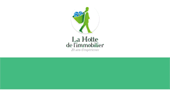 Desktop Screenshot of lahottedelimmobilier.com